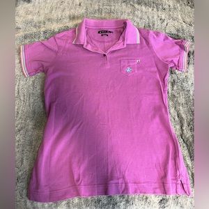 Beverly Hills polo club purple polo